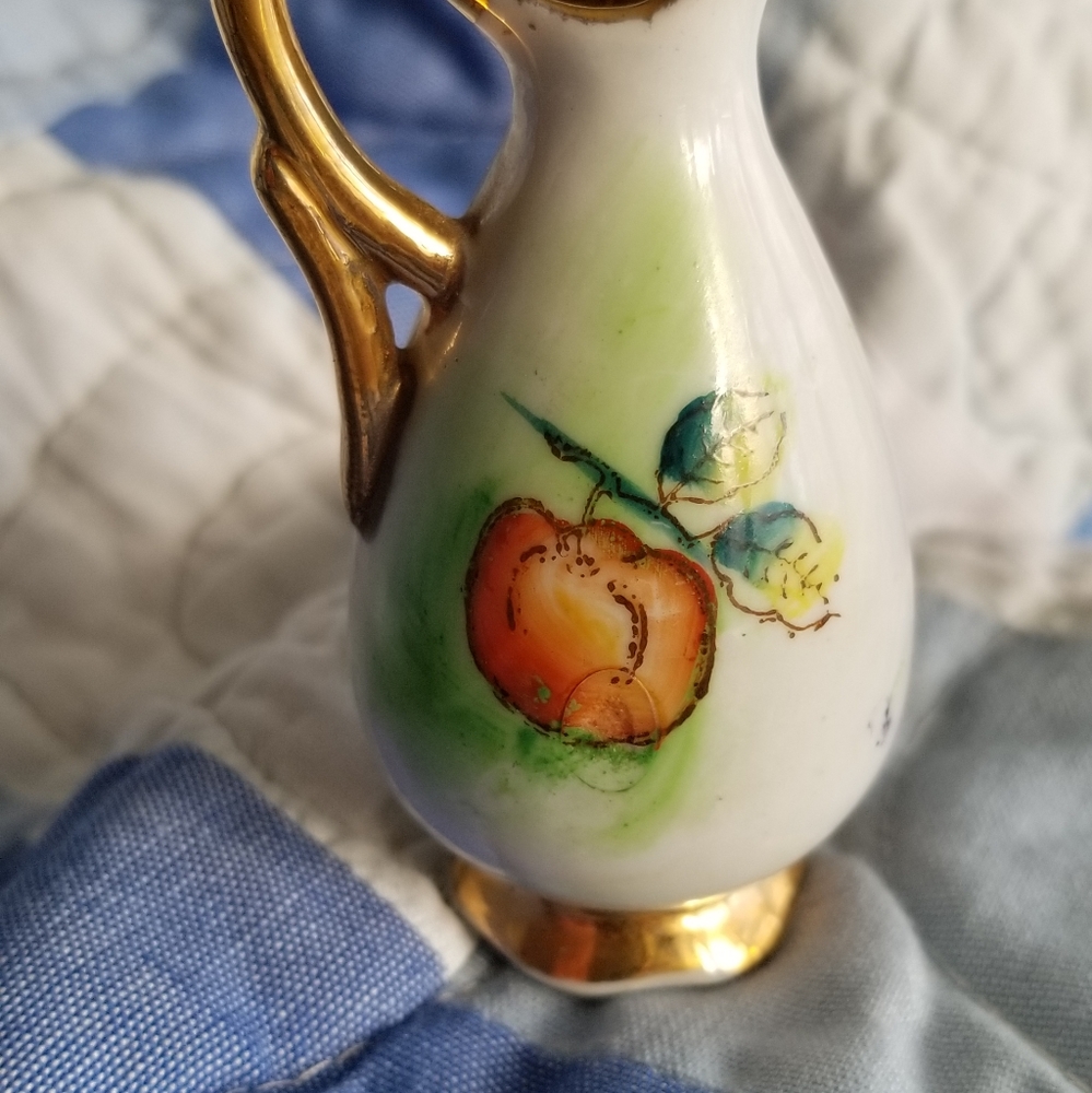 Antique Miniature Japanese Pitcher - Picture 3 of 4